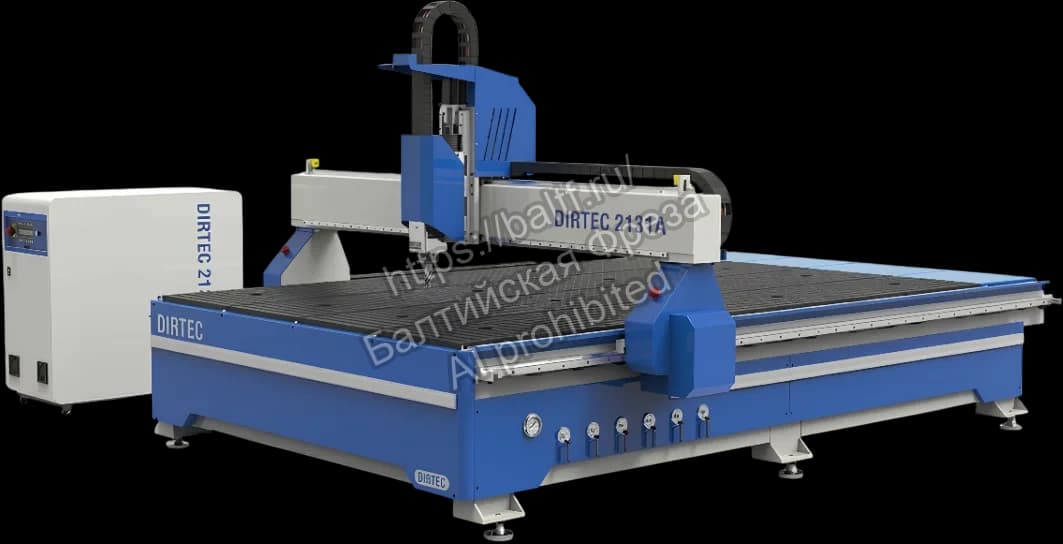 Промышленный фрезерный чпу Dirtec 2131a на производстве БалтФреза