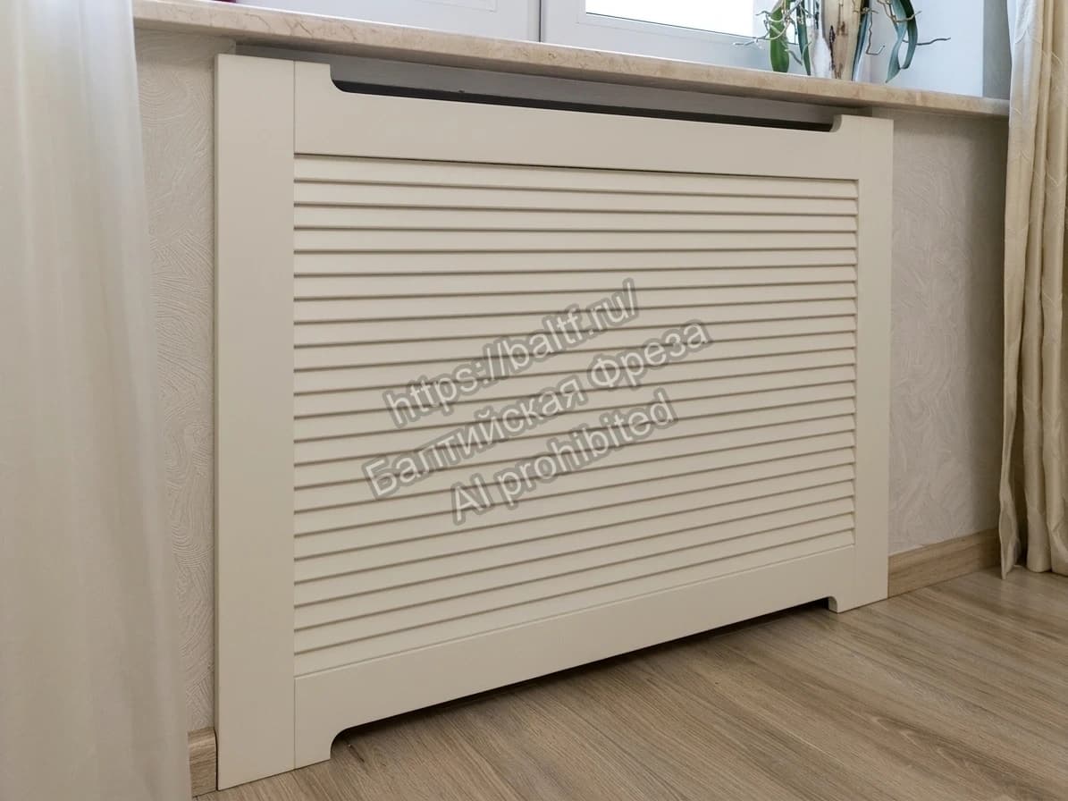 Экран МДФ с прямой перфорацией
